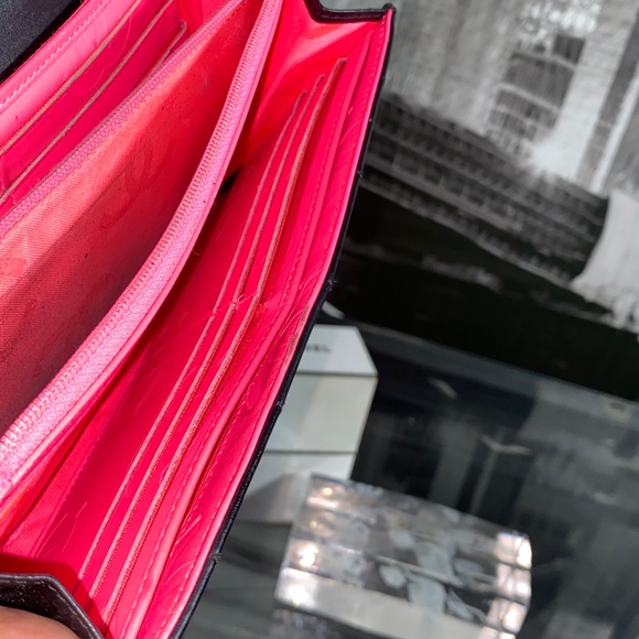 Authentic Chanel Cambon Line Quilted Flap Long Wallet - Picture 14 of 17